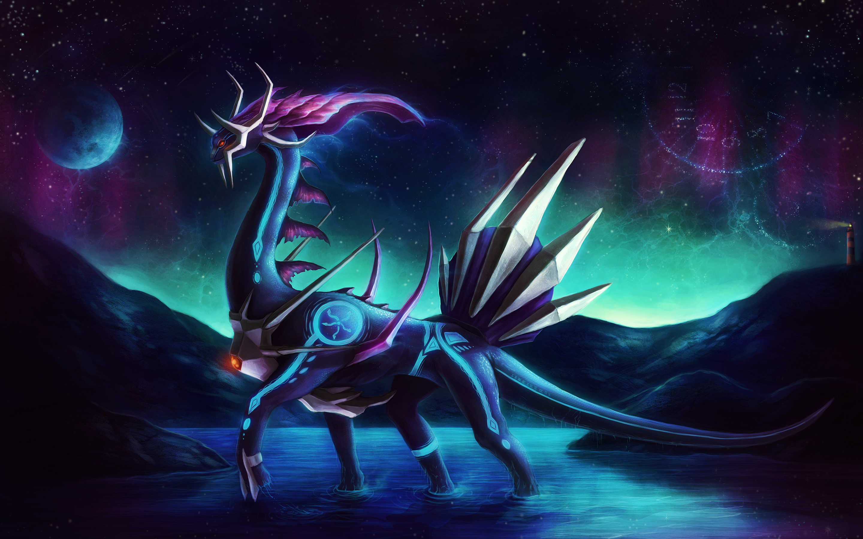 wallpapers hd pokemon,dragon,fictional character,cg artwork,mythical creature,darkness