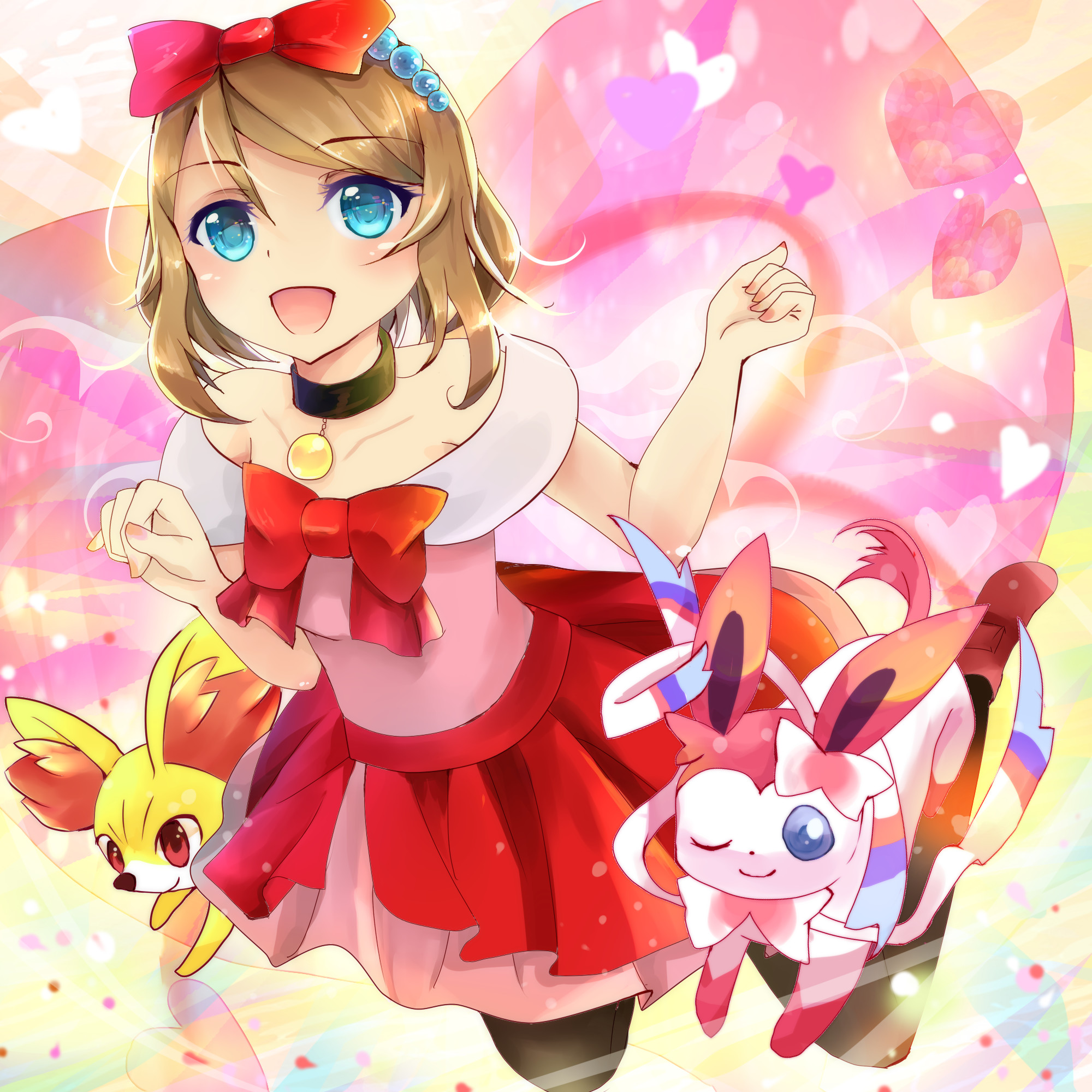 sfondo di pokemon serena,cartone animato,cartone animato,anime,illustrazione,capelli castani