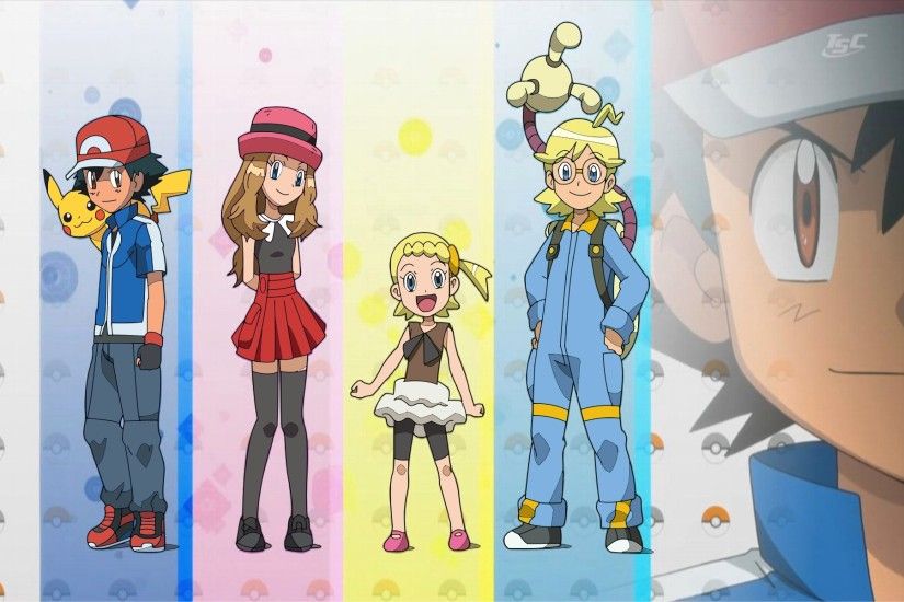 Pokemon Xyz Wallpaper Cartoon Animated Cartoon Illustration Animation Anime Wallpaperuse