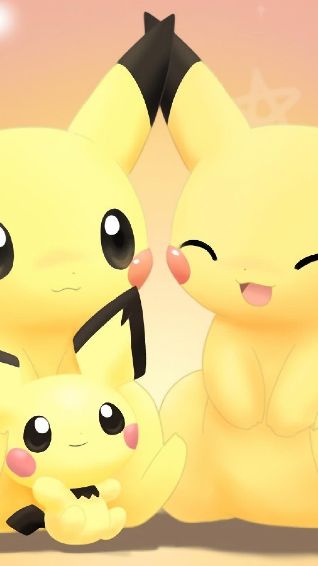 fond d'écran de téléphone pikachu,dessin animé,jaune,chat,museau,anime