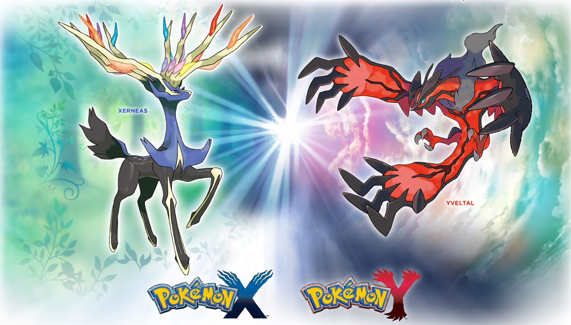 xerneas wallpaper,graphic design,illustration,pokémon,fictional character,graphics