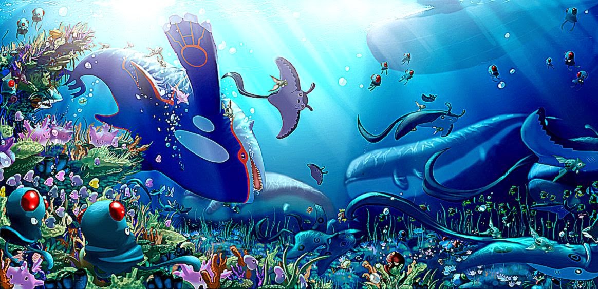 fondo de pantalla de pokemon de agua,submarino,biología marina,peces de arrecife de coral,arrecife de coral,arrecife