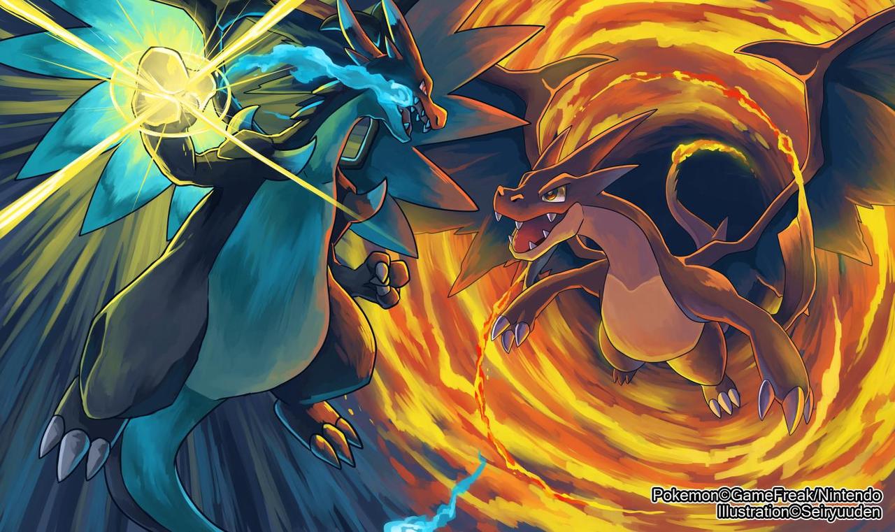 mega pokemon wallpapers,cg artwork,fictional character,dragon,illustration,art