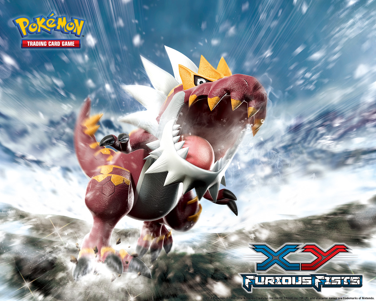 pokemon xy wallpaper,animated cartoon,dragon,mythology,video game software,games