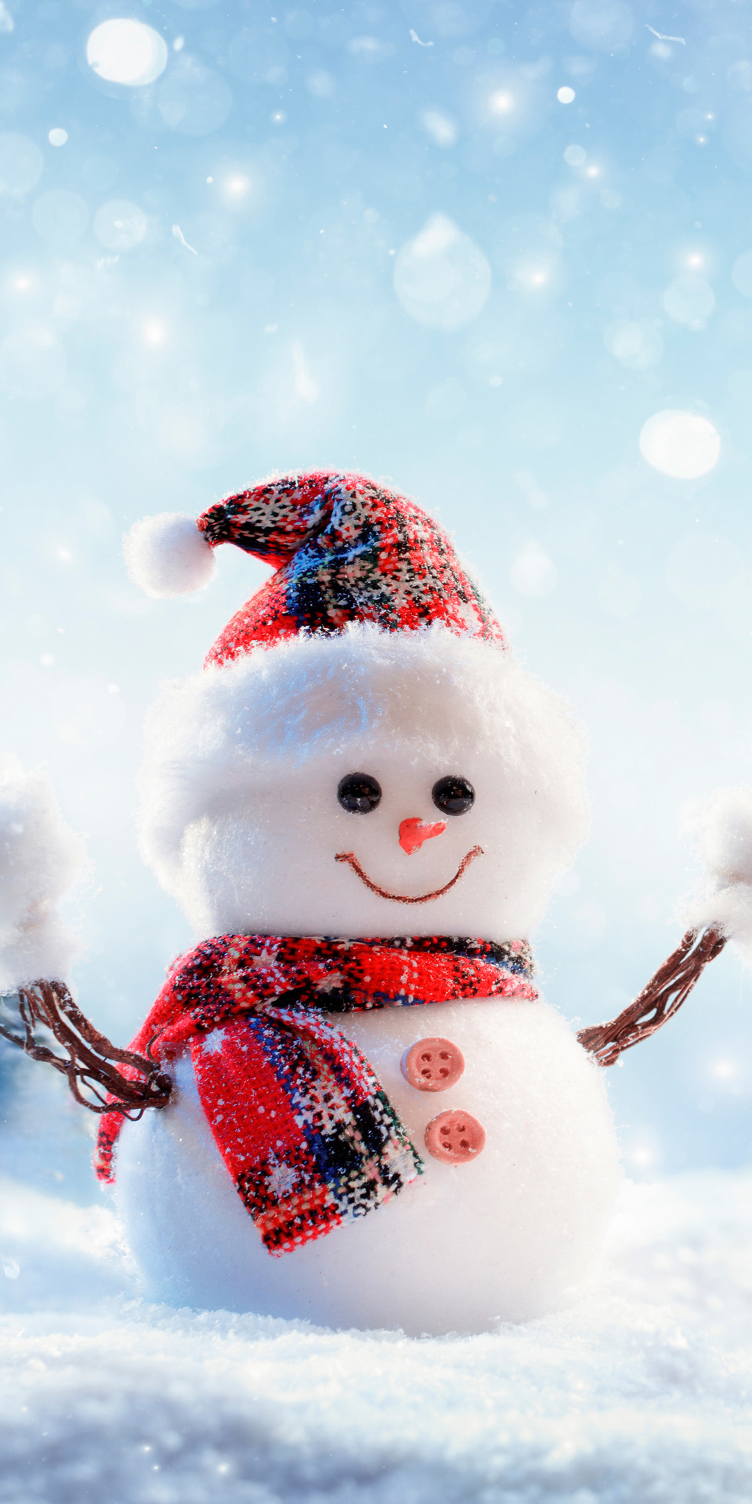 휴대폰 월페이퍼 사진,눈사람,눈,겨울