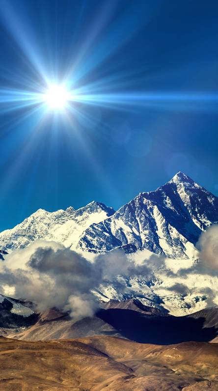 壁紙と写真,山,空,山脈,自然の風景,自然