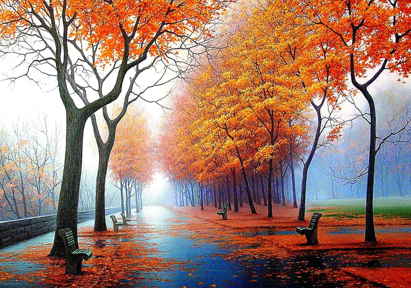 latest desktop wallpaper,tree,natural landscape,nature,sky,autumn