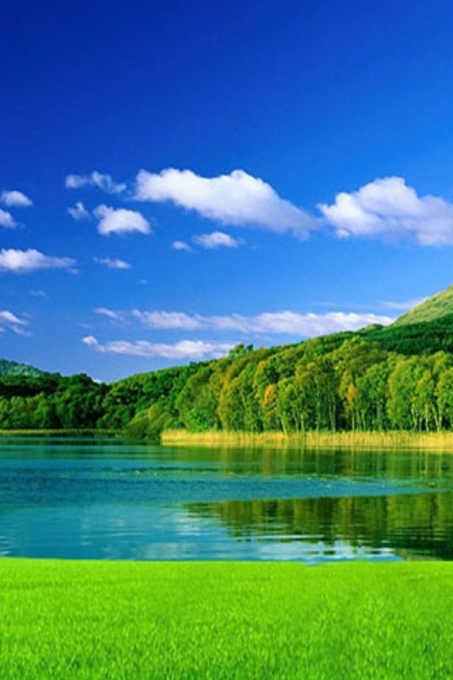 fond d'écran nacher,paysage naturel,la nature,ciel,vert,ressources en eau