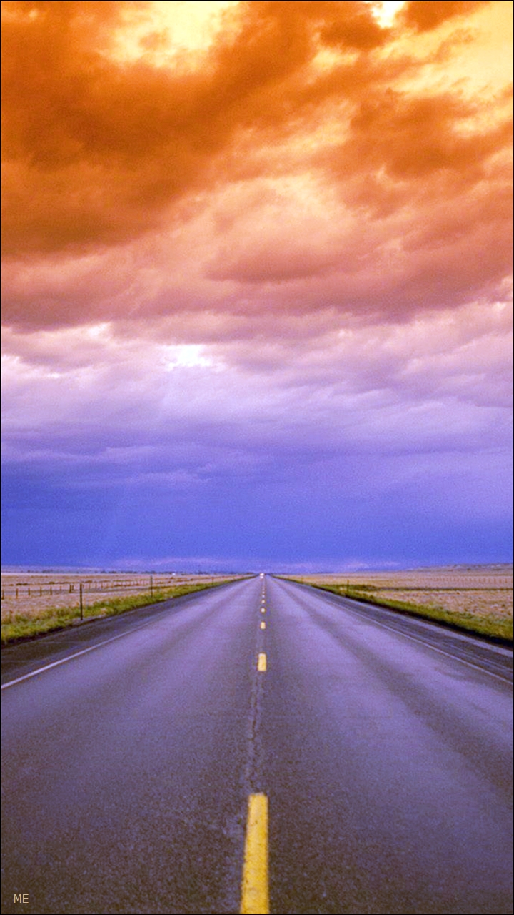 fond d'écran photo fond d'écran photo,ciel,route,horizon,paysage naturel,asphalte