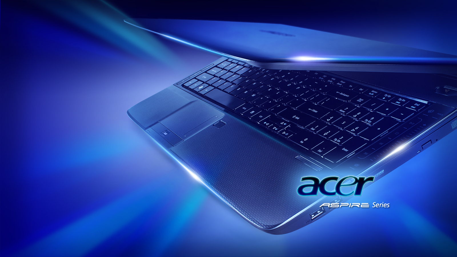 acer aspire wallpaper,blau,computer tastatur,laptop,technologie,netbook