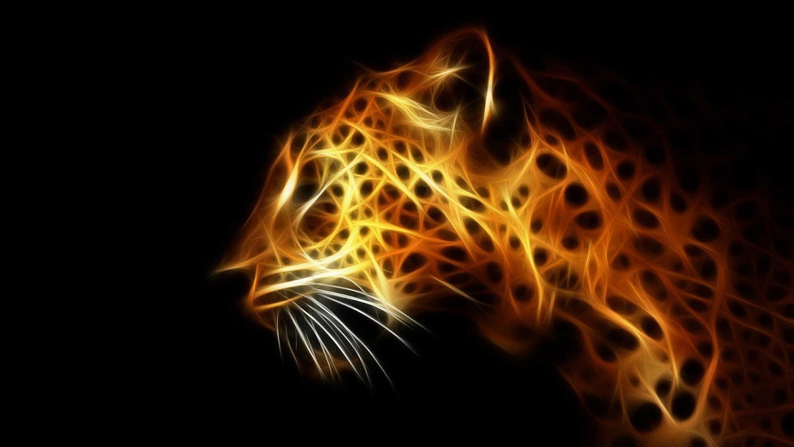 imagens hd wallpaper,fractal art,organism,felidae,light,big cats