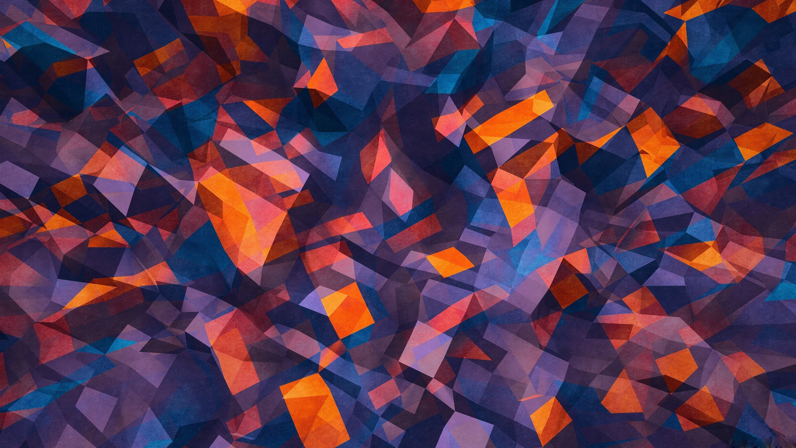 colori dello sfondo hd,blu,arancia,viola,modello,triangolo