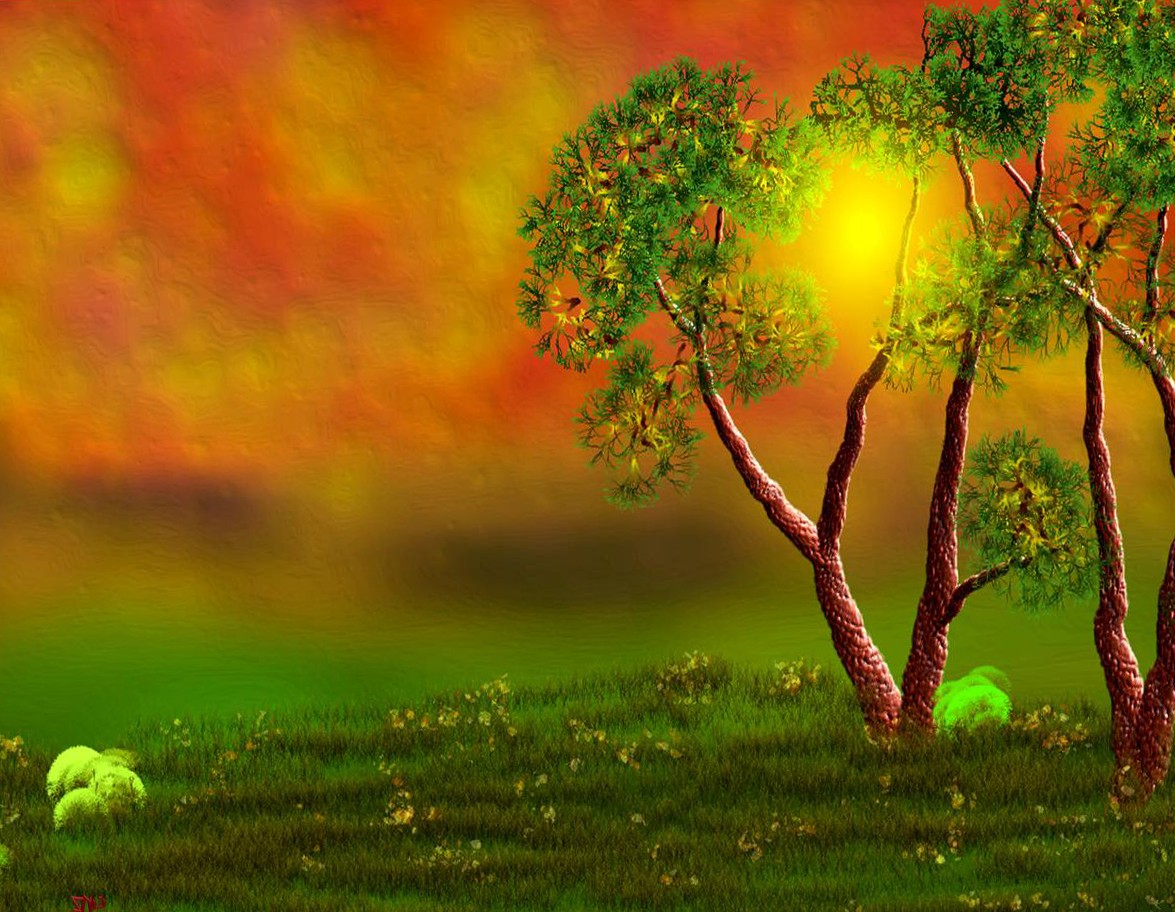 fondo de pantalla inteligente hd,paisaje natural,naturaleza,verde,árbol,cielo