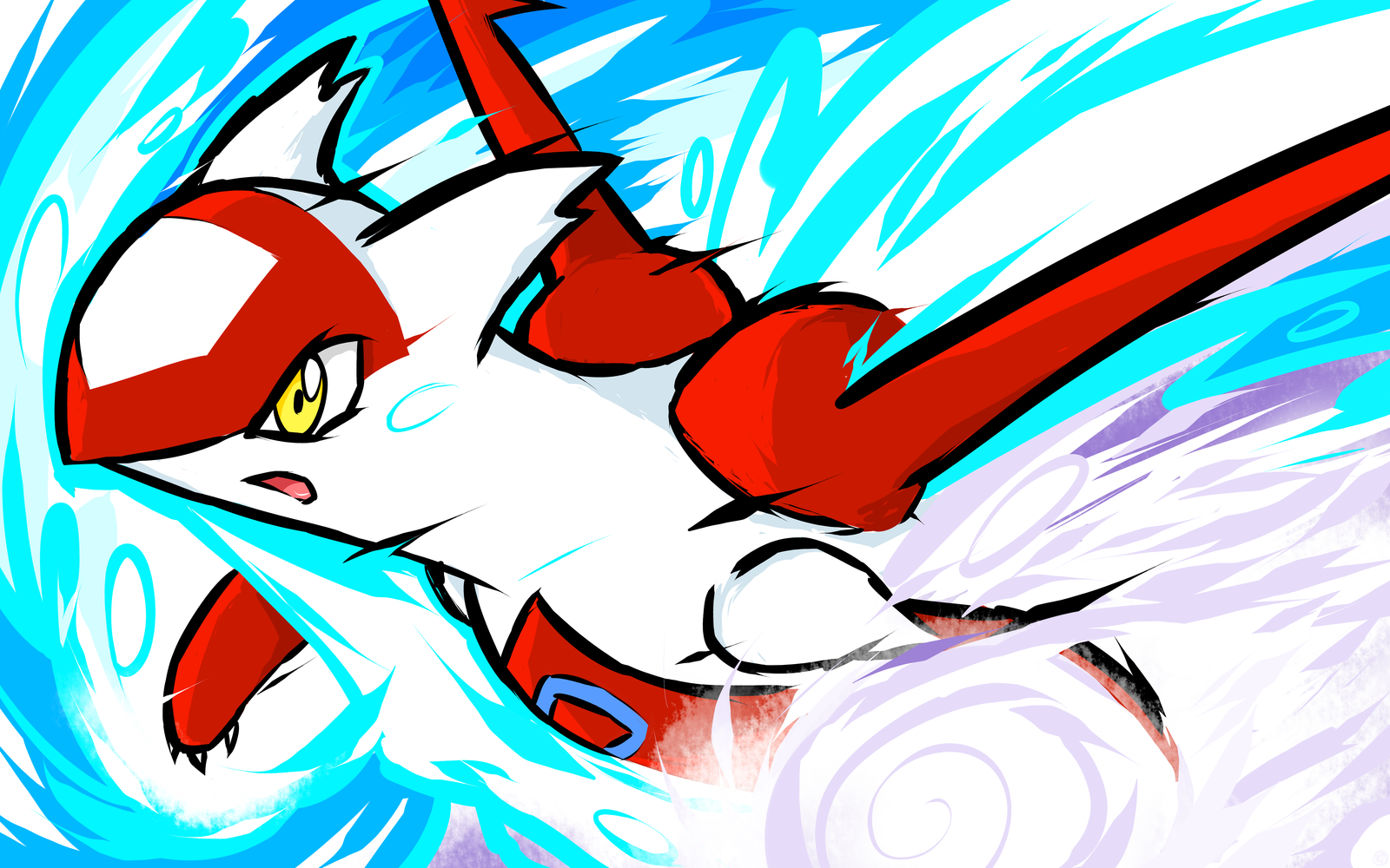 latios and latias wallpaper,cartoon,graphic design,line,illustration,line art