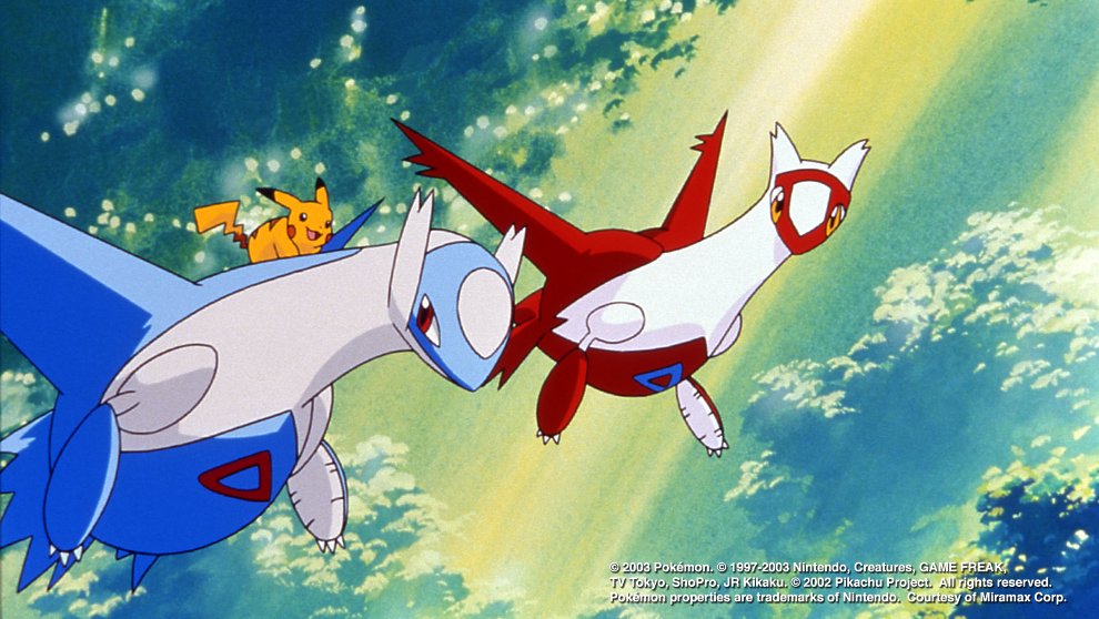 latios und latias wallpaper,animierter cartoon,karikatur,animation,illustration,erfundener charakter