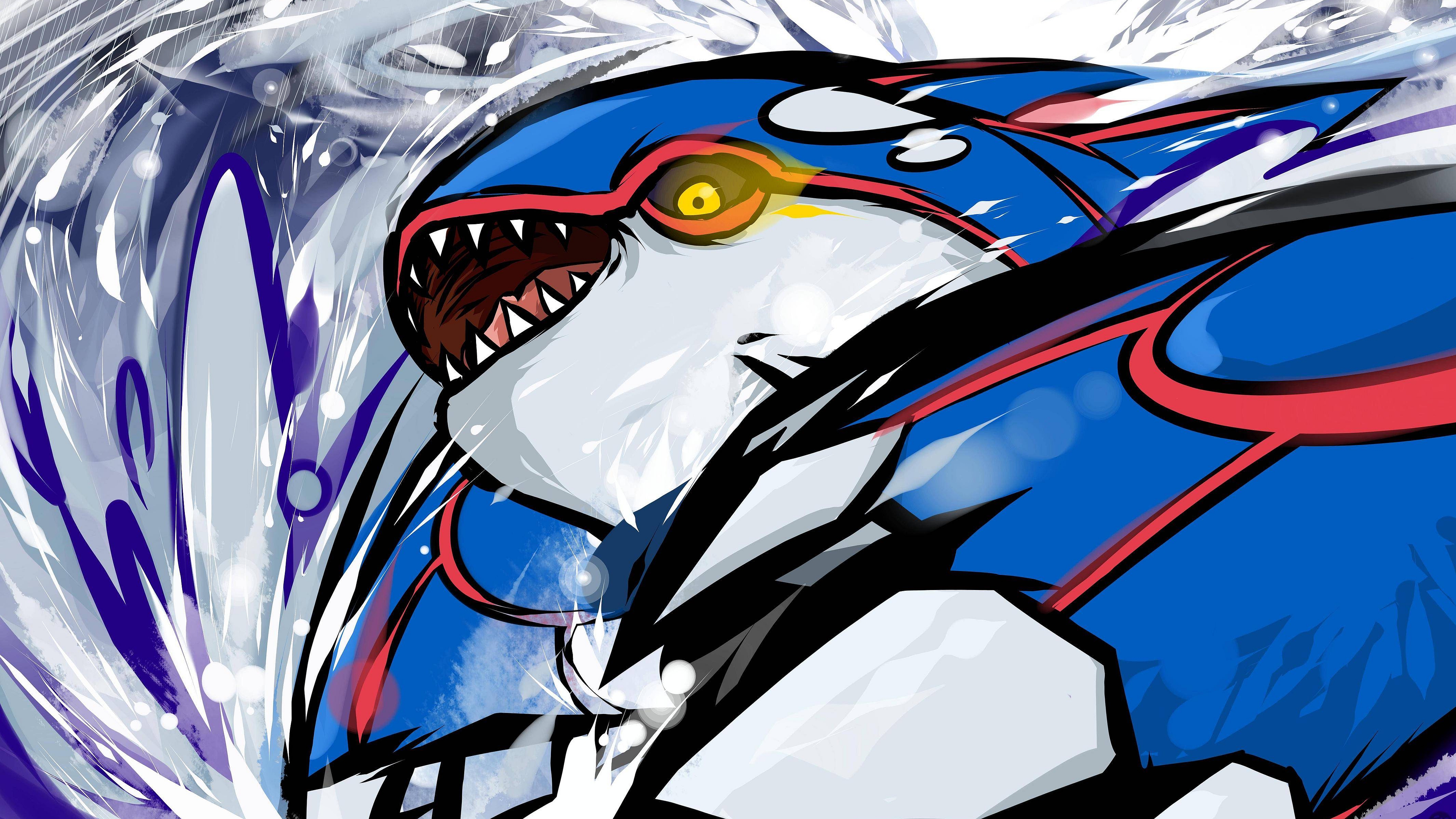 kyogre wallpaper,cartoon,illustration,art,fictional character,graphic design