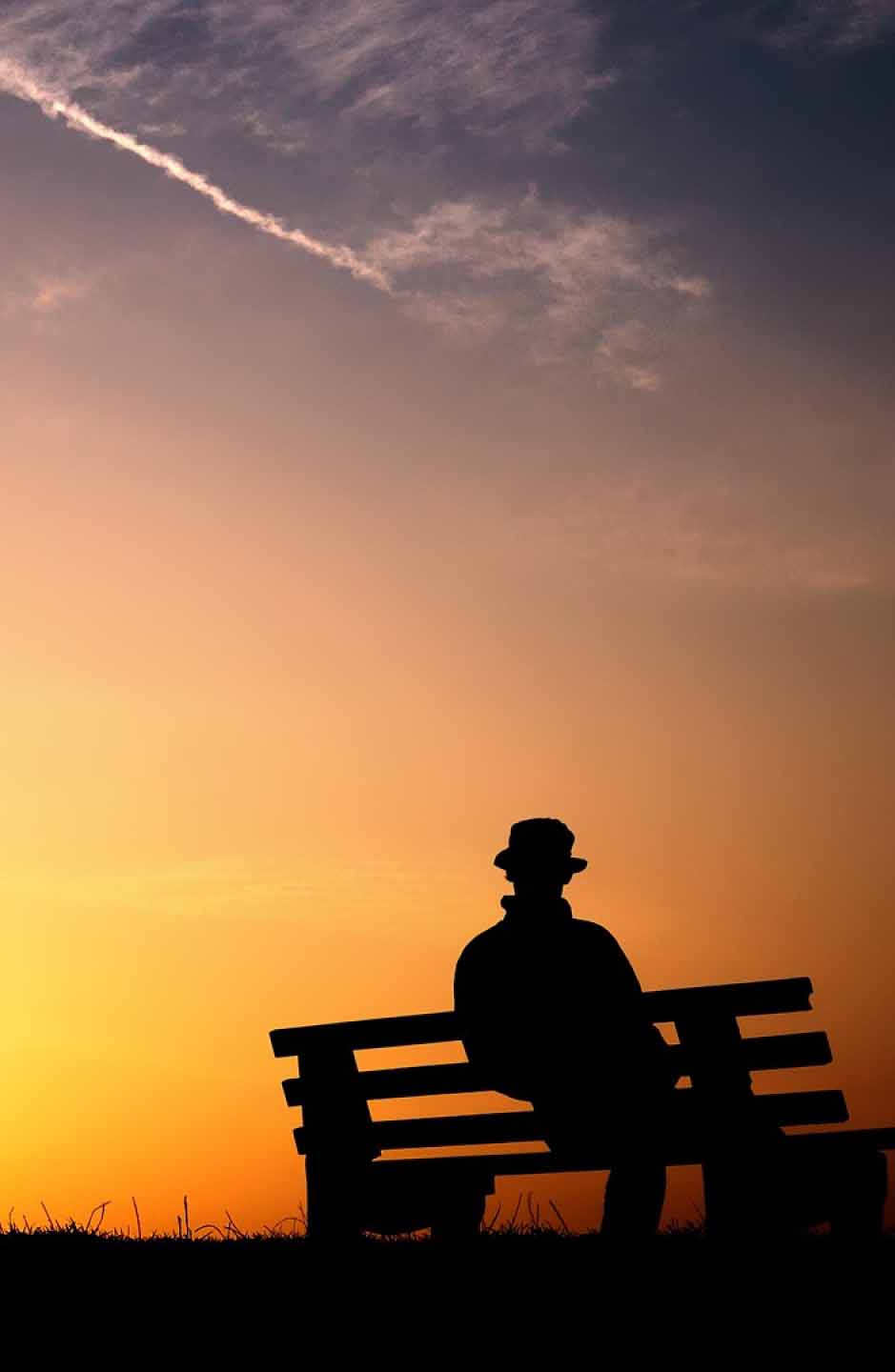 amazing hd wallpapers for mobile,sky,sunset,sitting,silhouette,horizon