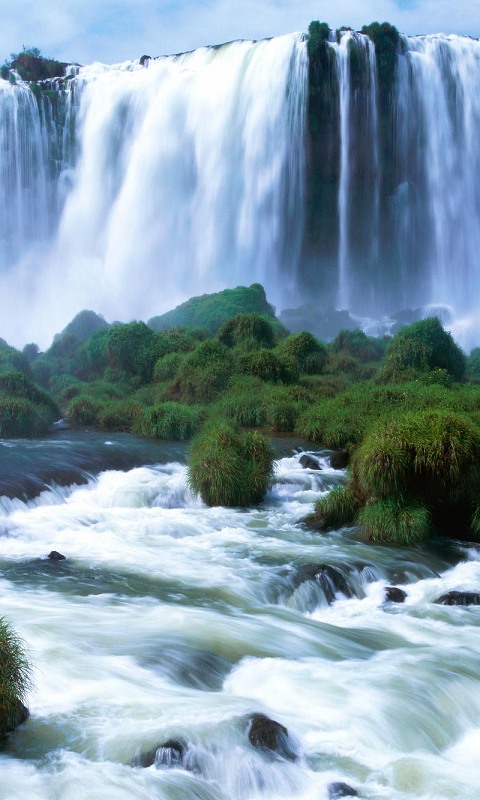 incredibili sfondi hd per cellulari,cascata,risorse idriche,corpo d'acqua,paesaggio naturale,natura