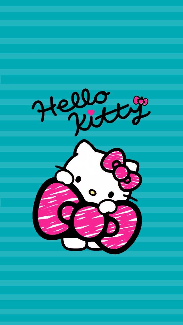 hello kitty fondos de pantalla de celular,texto,rosado,fuente,línea,ilustración