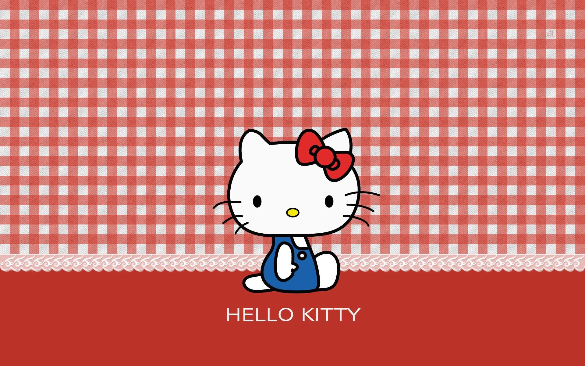 hello kitty cellphone wallpaper,cartoon,red,text,line,pattern