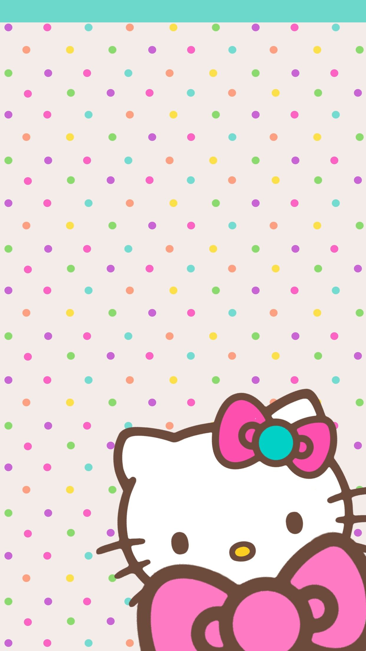 hello kitty fondos de pantalla de celular,rosado,modelo,diseño,lunares,corazón