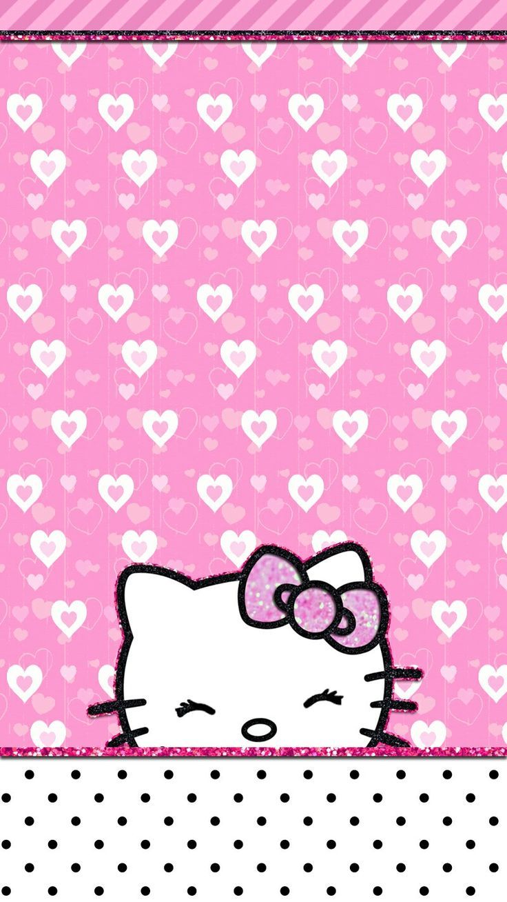 hello kitty fondos de pantalla de celular,rosado,modelo,diseño,línea,lunares