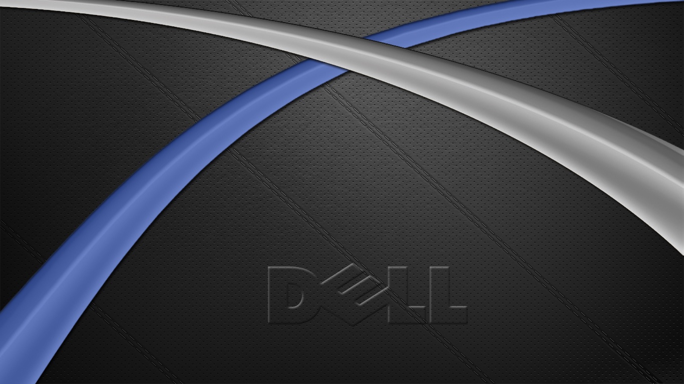 デルの壁紙1366x768 青い リム ライン エレクトリックブルー 建築 0336 Wallpaperuse