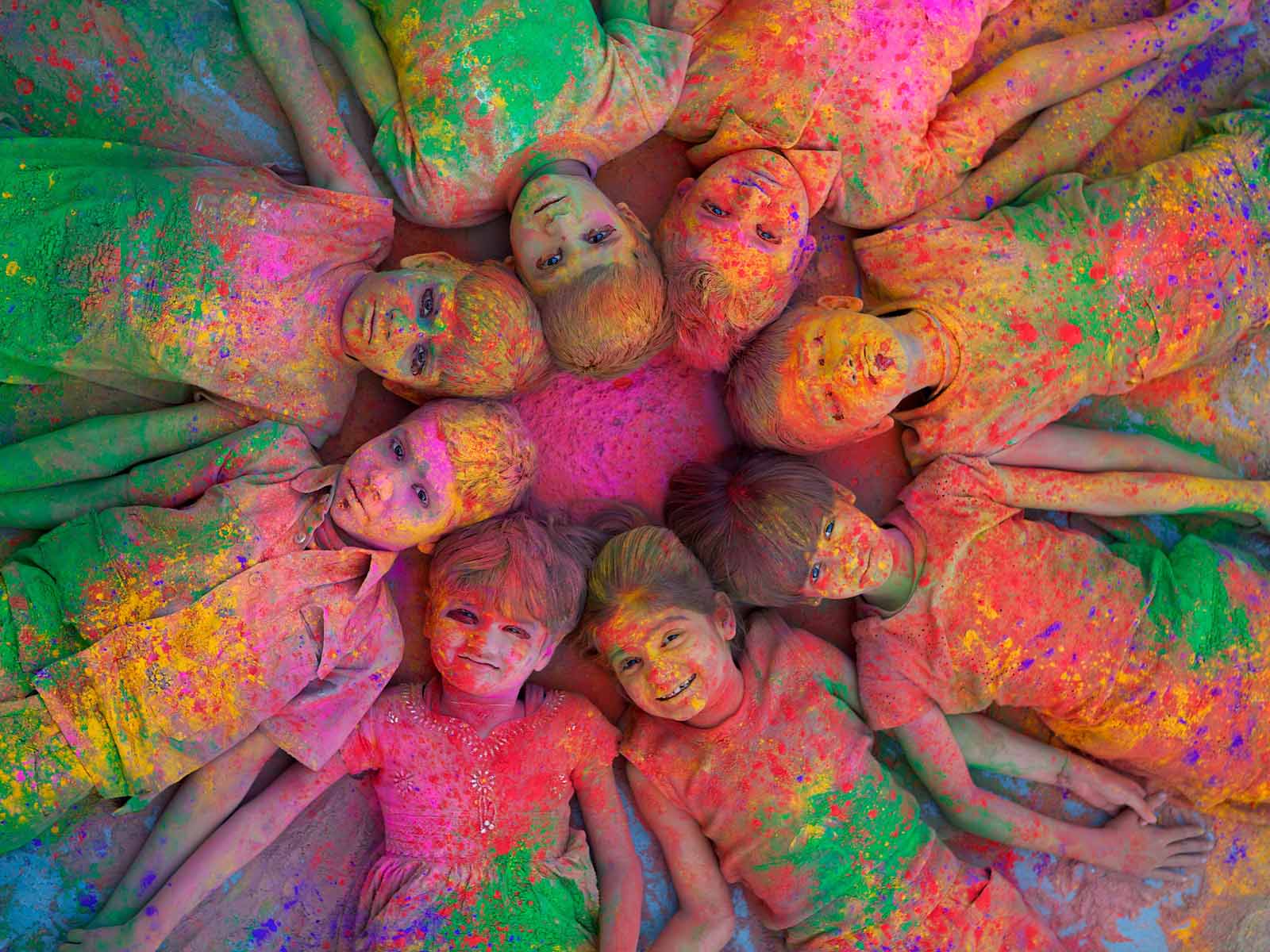 holi festival wallpaper,colorfulness,textile,fun,photography,psychedelic art