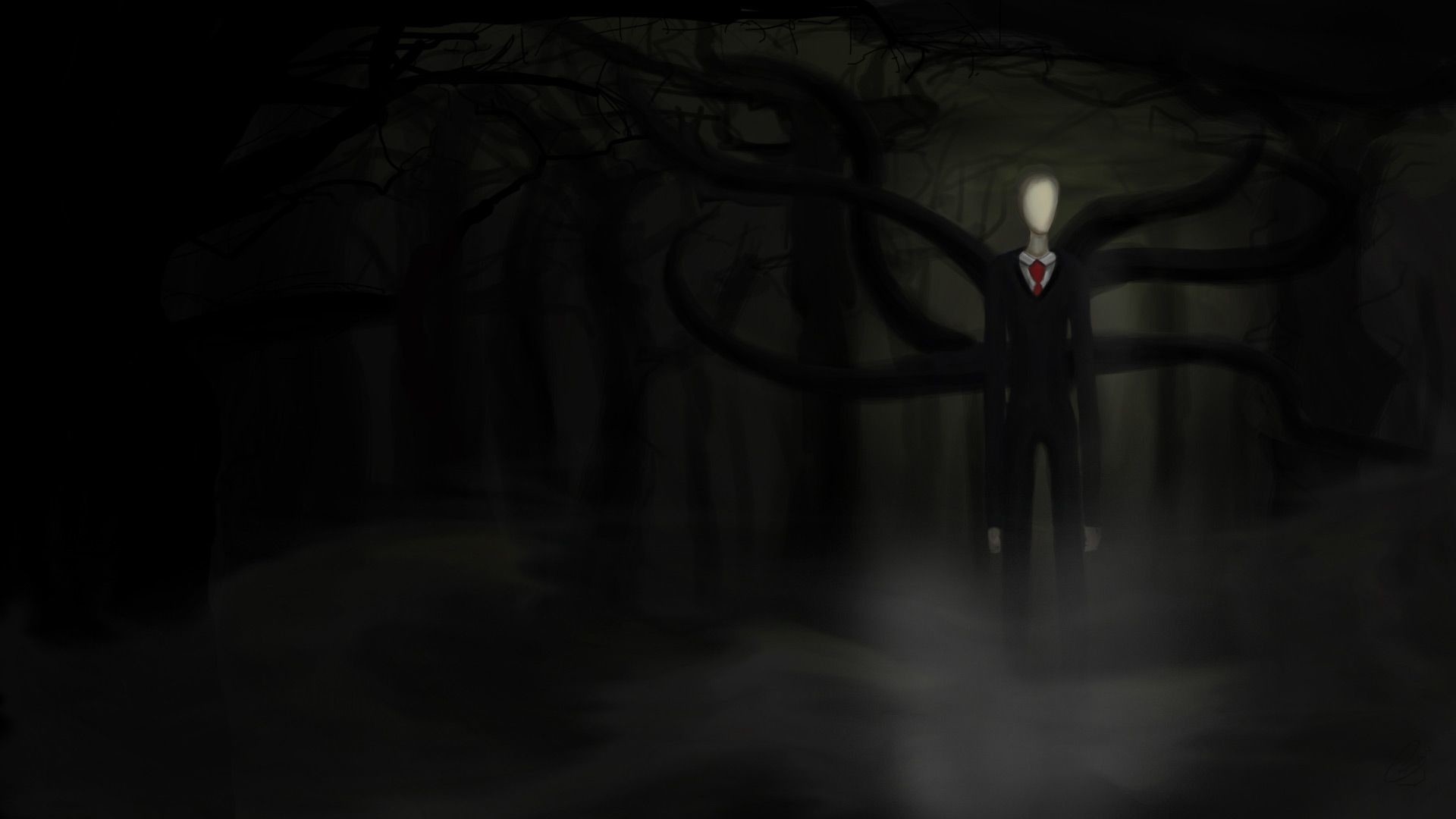 slenderman wallpaper hd,darkness,black,light,atmospheric phenomenon,atmosphere