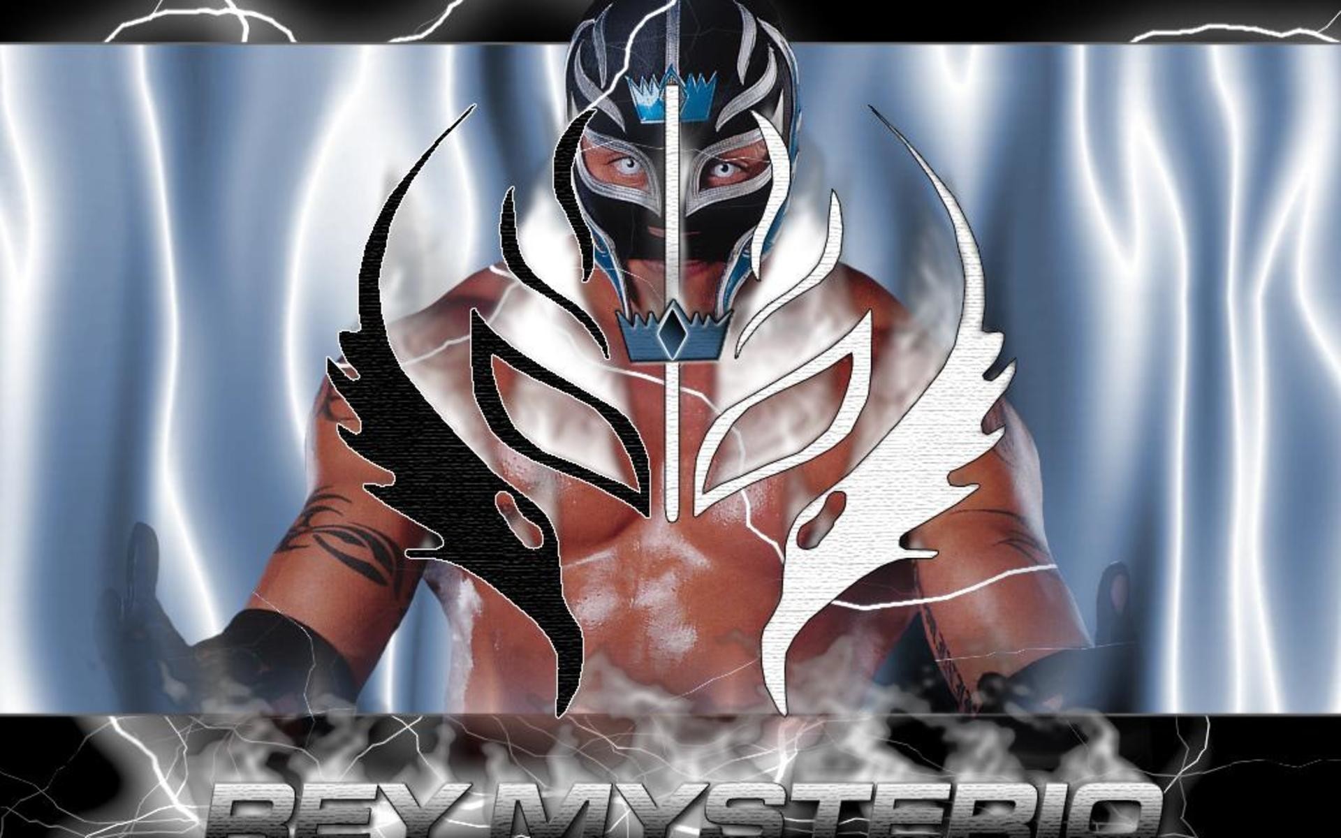 rey mysterio hd wallpaper,fictional character,hero,font,graphic design,pc game