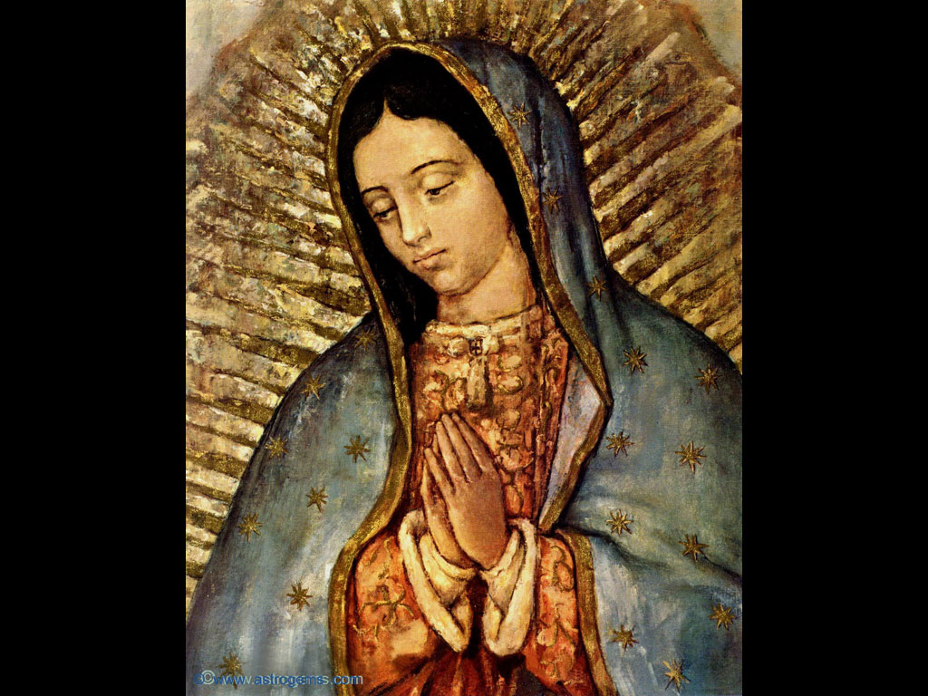 guadalupe wallpaper,art,painting,portrait,temple,visual arts