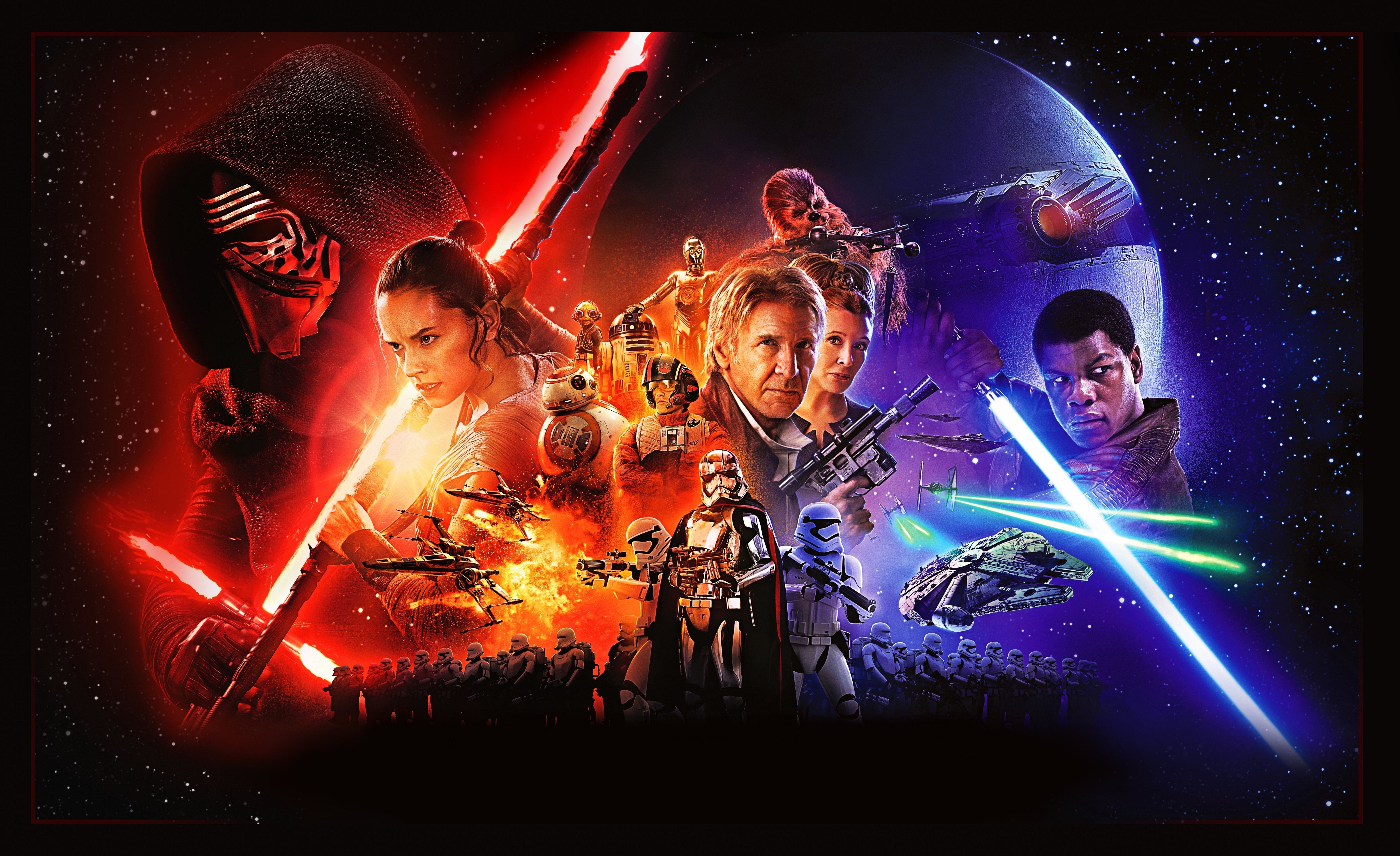 hi res star wars wallpaper,graphic design,space,poster,graphics,fictional character