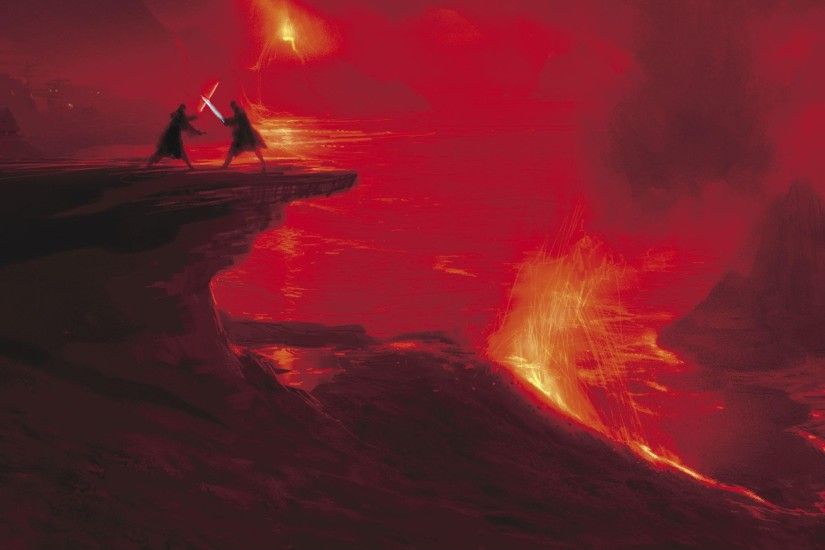 fond d'écran star wars côté sombre,rouge,ciel,volcan,chaleur,types d'éruptions volcaniques