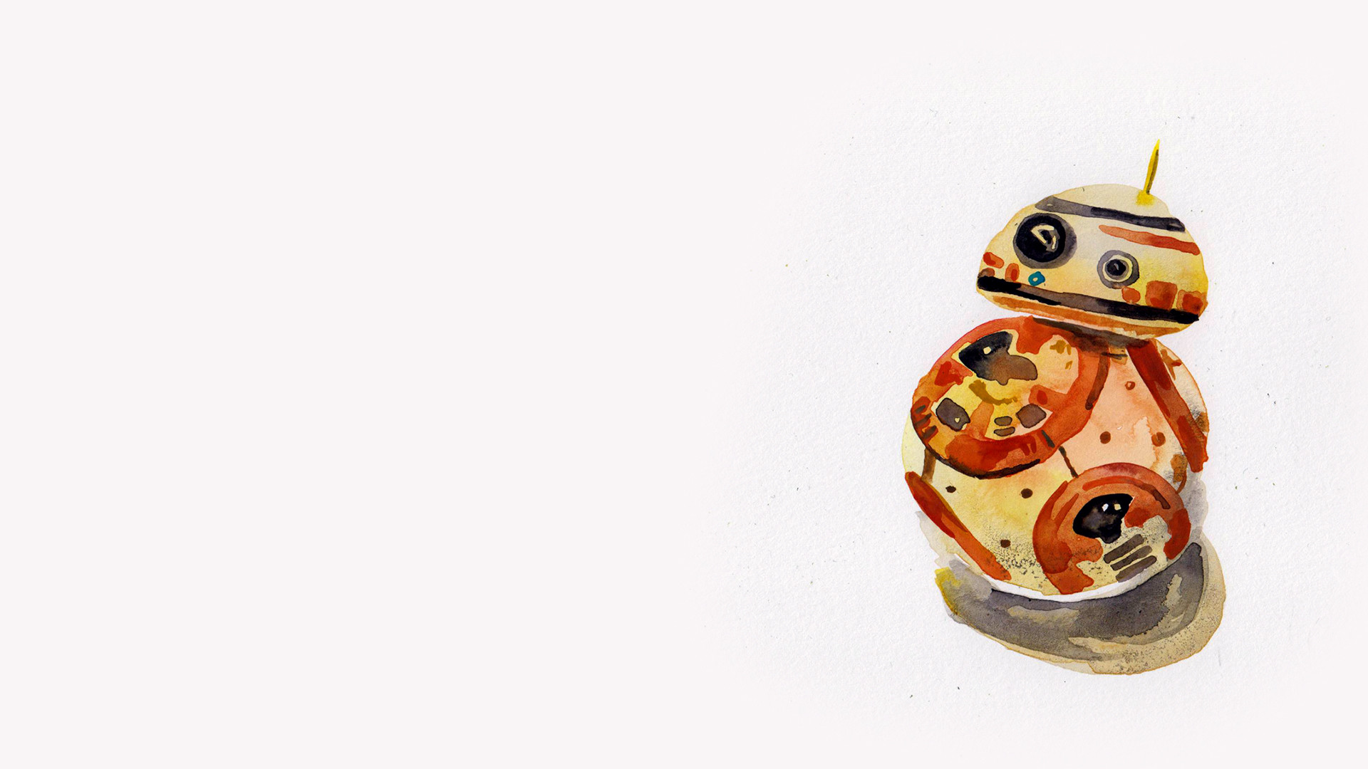 bb8 iphone wallpaper,cartoon,illustration,art,toy