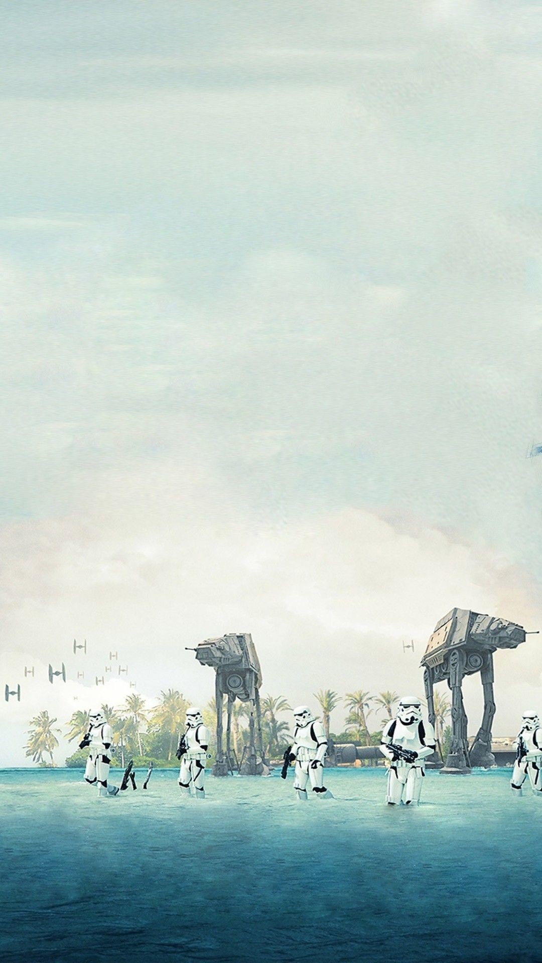 star wars handy wallpaper,himmel,illustration,kunst,fotografie,wolke