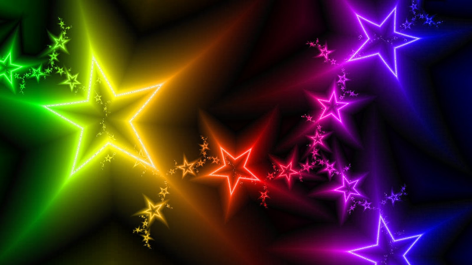 star wars moving wallpaper,fractal art,green,neon,light,star