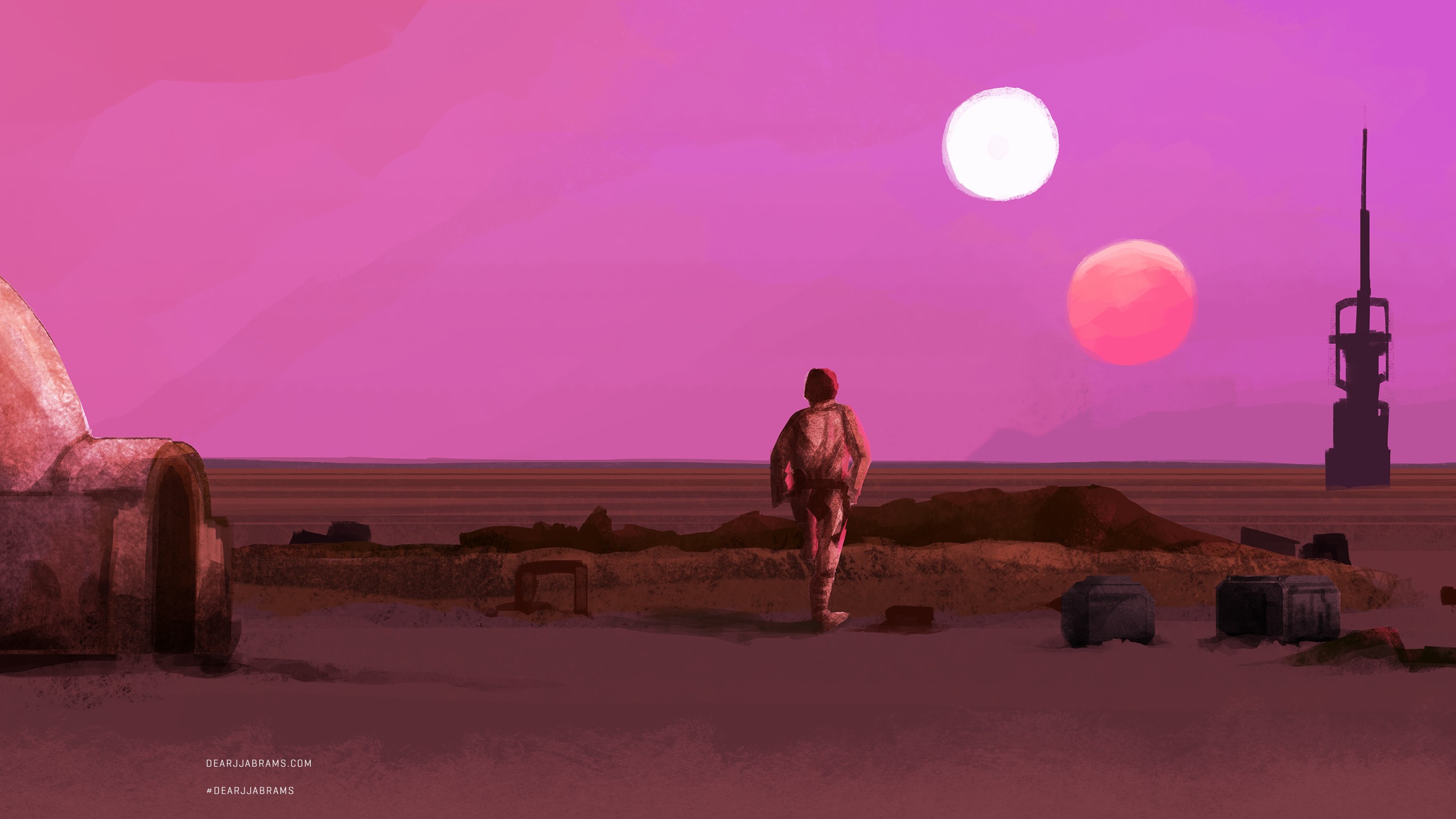 star wars bewegliche tapete,himmel,rosa,horizont,landschaft,dämmerung