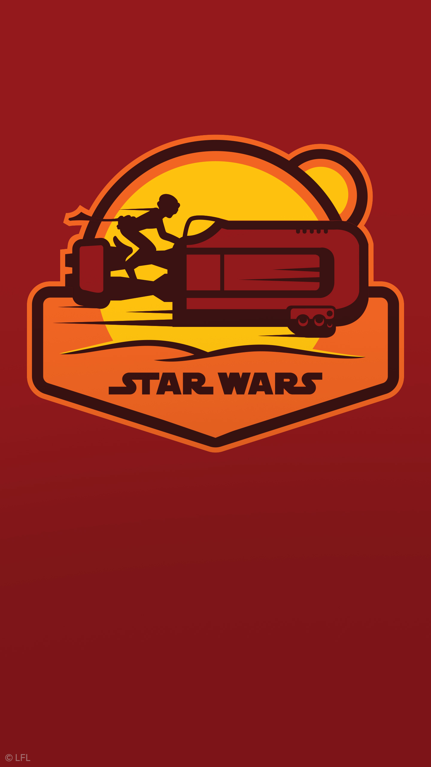 star wars android wallpaper,rot,illustration,schriftart,grafik,clip art