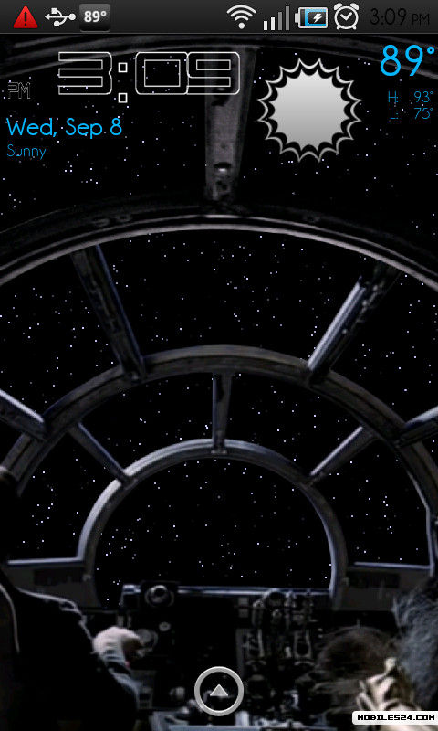 star wars android wallpaper,font,space,screenshot,games