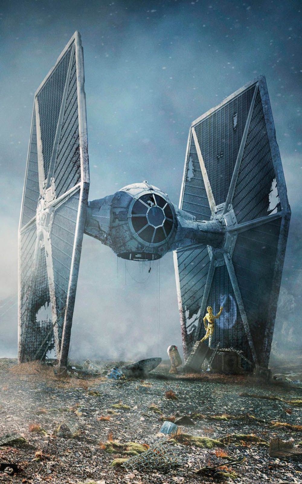 star wars handy wallpaper,himmel,die architektur,netz,platz,erfundener charakter