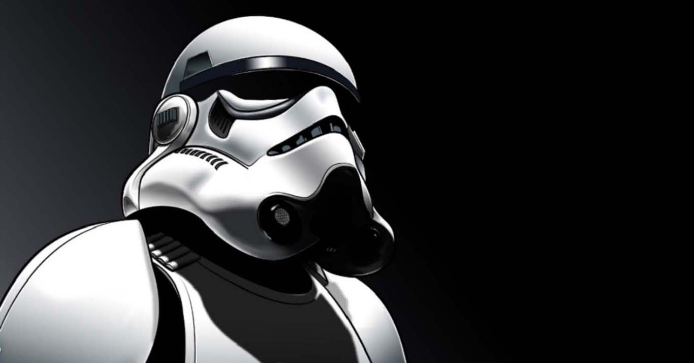 star wars stormtrooper wallpaper,animated cartoon,animation,helmet,fictional character