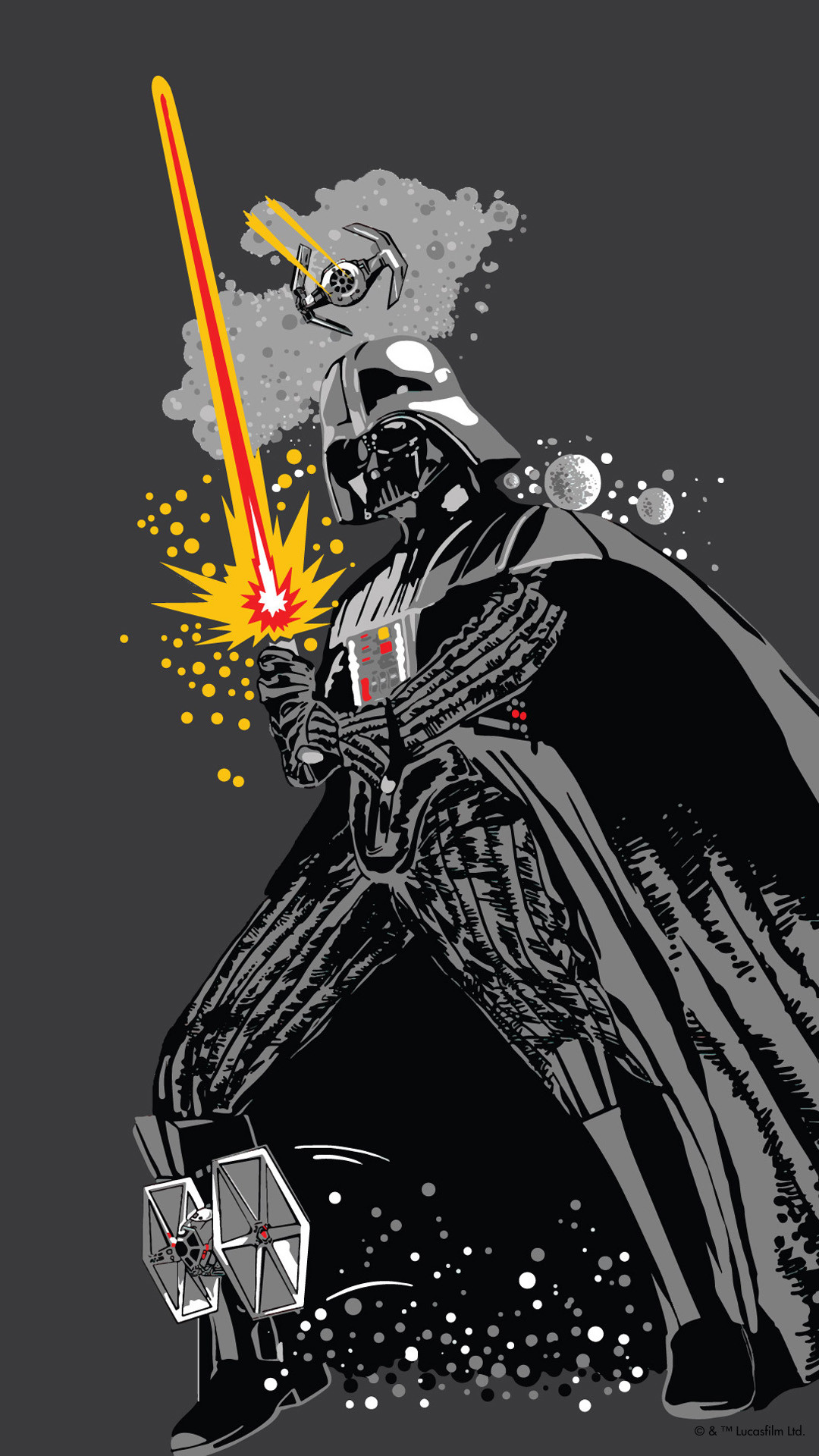 star wars iphone 6 wallpaper,fictional character,illustration,batman,darth vader,supervillain