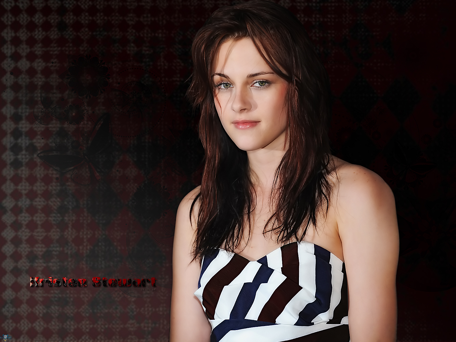 wallpaper kristen,hair,beauty,hairstyle,lip,brown hair