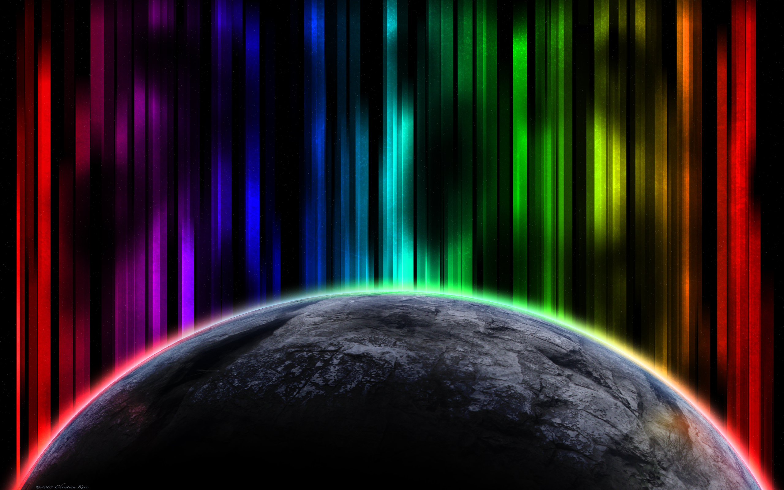 spektrum wallpaper,platz,planet,aurora,atmosphäre,astronomisches objekt