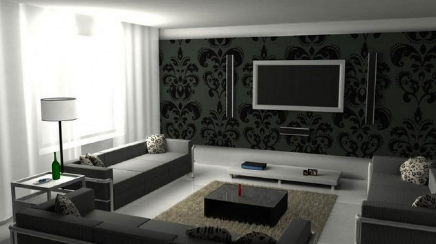 wallpaper ruangan,living room,room,interior design,furniture,property
