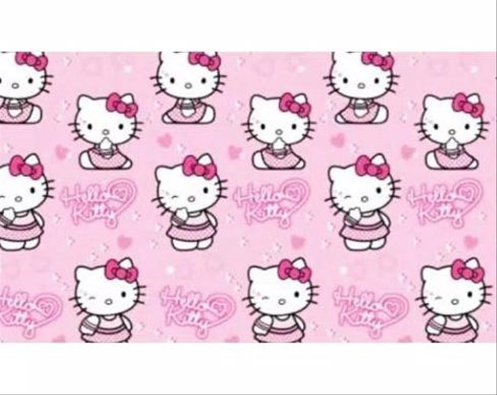 wallpaper dinding hello kitty,pink,cartoon,design,pattern,textile