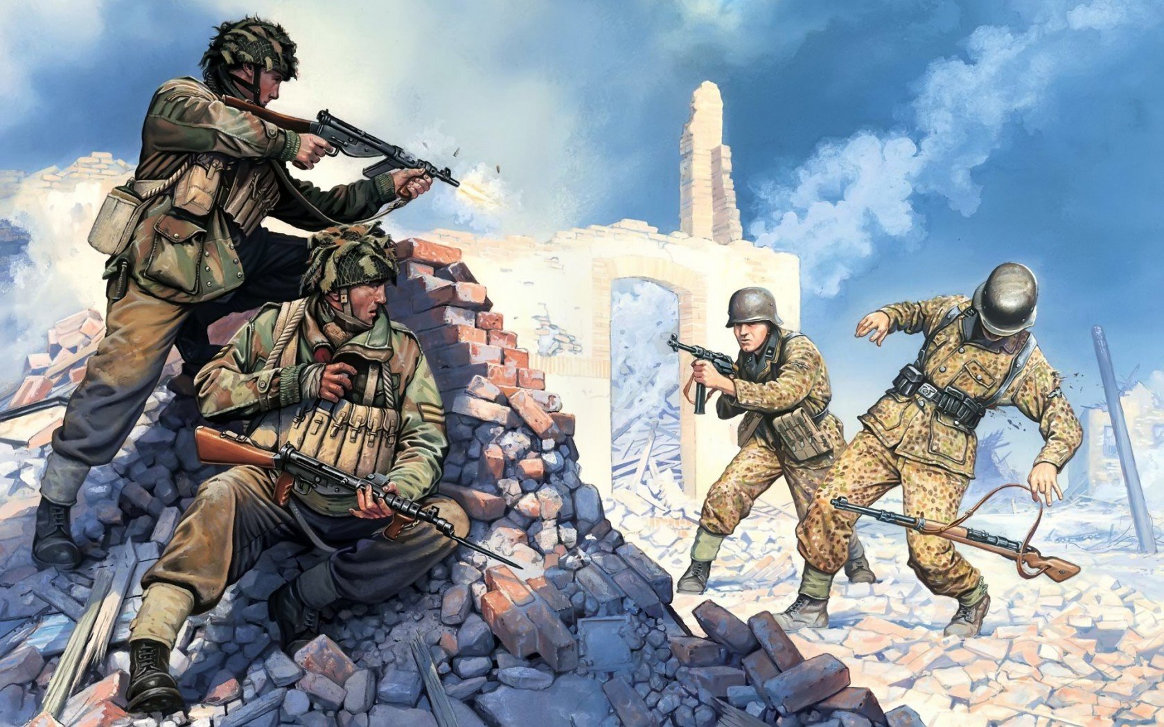 ww hd wallpaper,action adventure game,soldier,infantry,military organization,shooter game