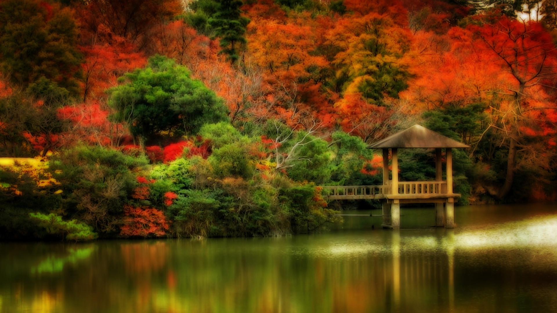 ser fondo de pantalla gratuito,naturaleza,paisaje natural,reflexión,hoja,árbol