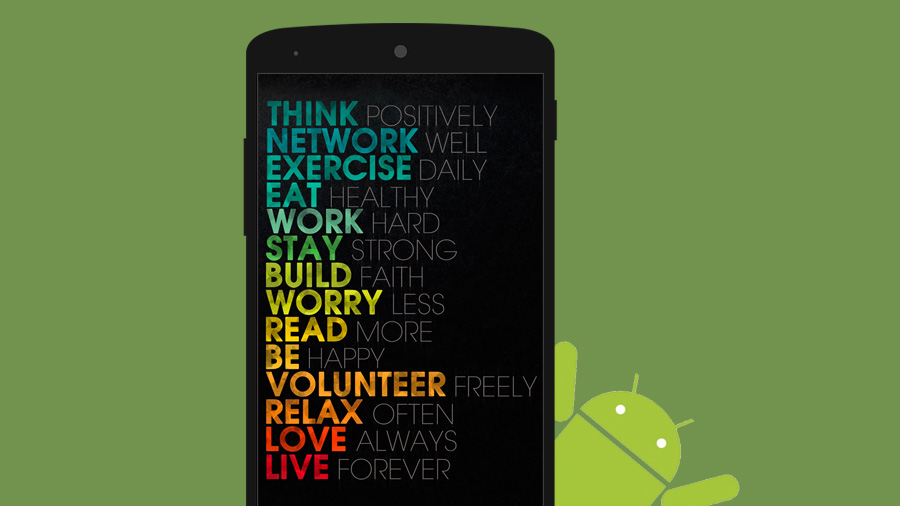 scarica sfondi android bergerak gratis,verde,testo,font,prodotto,smartphone
