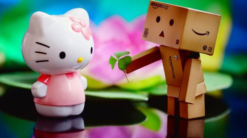 wallpaper hidup lucu,toy,figurine,pink,cartoon,smile